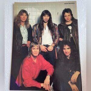 Iron Maiden Band pinup